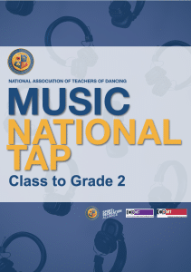 National Tap Class - Grade 2