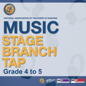 Stage Branch Tap Grade 4 - 5
