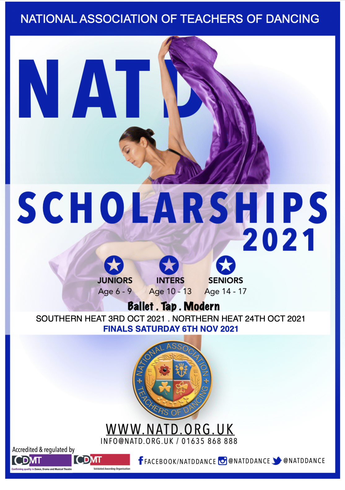 Ballet, Tap and Modern Scholarships