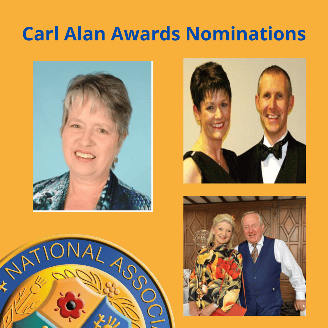 More success for Carl Alan Awards Nominations for the NATD!
