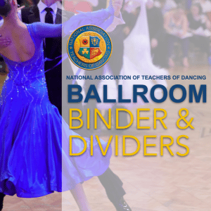 Ballroom Binder and Dividers