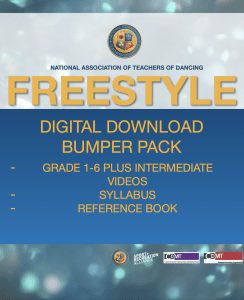 Freestyle Bumper Pack - Digital Video, Syllabus & Ref book