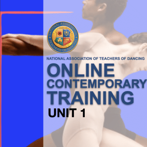 Contemporary Online Training Unit 1 - Grade 1 and Grade 2