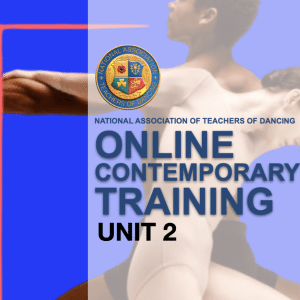 Contemporary Online Training Unit 2 - Grade 3 and Grade 4