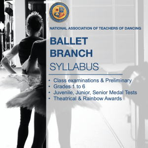 Ballet Branch Class - Grade 6