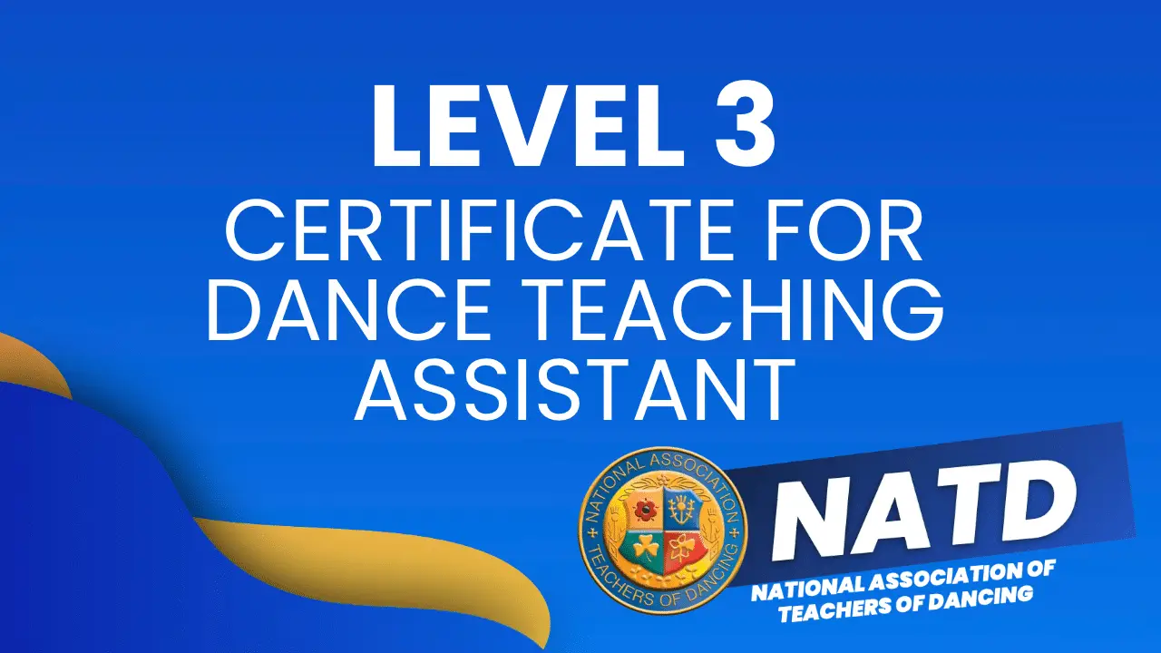 Natd Level 3 Certificate For Dance Teaching Assistant Explainer Video ...